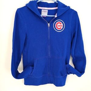 Pink Victoria's Secret Chicago Cubs Hoodie